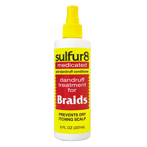 Sulfur-8 Medicated Anti-Dandruff Conditioner For Braid Spray - 8 Oz